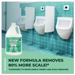 Simple Green Lime Calcium Surface Residue Remover, 1 gal Bottle, 6/Carton