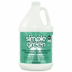 Simple Green Lime Calcium Surface Residue Remover, 1 gal Bottle, 6/Carton