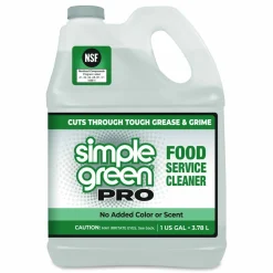 Simple Green Pro Food Service Cleaner, 1 gal Bottle, 4/Carton