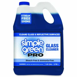 Simple Green Pro Glass Cleaner, 1 gal Bottle, 4/Carton