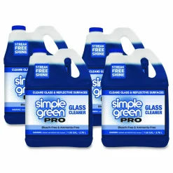Simple Green Pro Glass Cleaner, 1 gal Bottle, 4/Carton
