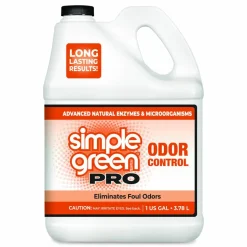 Simple Green Pro Odor Control, Lemongrass Eucalyptus, 1 gal Bottle, 4/Carton