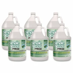 Simple Green Pro Odor Eliminator, Eucalyptus Scent, 1 gal Bottle, 6/Carton