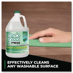 Simple Green Pro Odor Eliminator, Eucalyptus Scent, 1 gal Bottle, 6/Carton