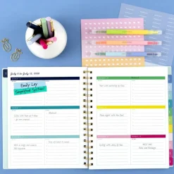 Simplified by Emily Ley for AT-A-GLANCE 2027 Weekly Monthly Planner, Nostalgia Pink, Medium, 7" x 8 3/4"