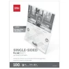 Single-Sided Self-Sealing Laminating Sheets, 9" x 12", 3 Mil, Clear, Pack Of 100 Sheets