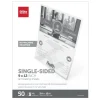 Single-Sided Self-Sealing Laminating Sheets, 9" x 12", 3 Mil, Clear, Pack Of 50 Sheets