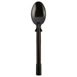 SmartStock T-Series Disposable Cutlery Refills, Polystyrene Teaspoons, Black, 40 Teaspoons Per Refill, 24 Refills Per Case, 960 Teaspoons
