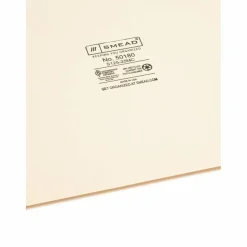 Smead A To Z File Guides With Color Tabs, 1/5-Cut Tabs, Letter Size, Manila, Pack Of 25 (50180)