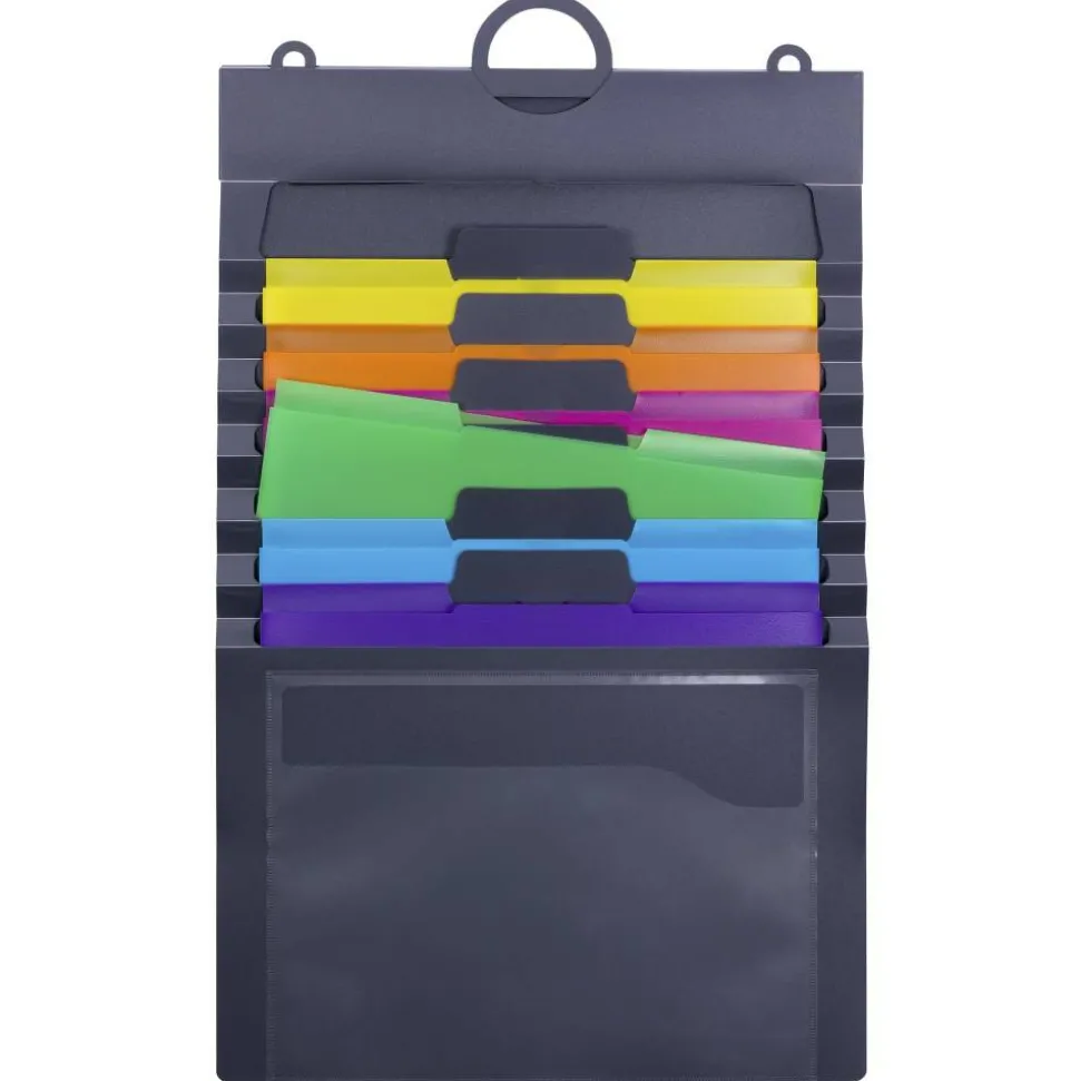 Smead Cascading Wall Organizer, Letter Size, Multicolor