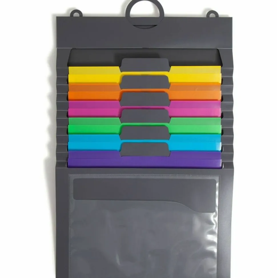 Smead Cascading Wall Organizer, Letter Size, Multicolor