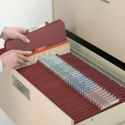 Smead Classification Folders, Pressboard With SafeSHIELD Fasteners, 1 Divider, 2