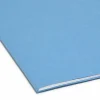 Smead Color File Folders, Letter Size, 1/3 Cut, Blue, Box Of 100 (12043)