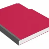 Smead 1/3-Cut Color Pressboard Tab Folders, Letter Size, 50% Recycled, Bright Red, Box Of 25