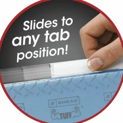 Smead Easy Slide Tabs, 3 1/2