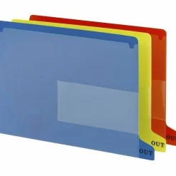 Smead End-Tab Out Guides, Letter Size, Green, Pack Of 25