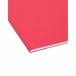 Smead FasTab Hanging File Folders, Letter Size, Assorted Colors, Pack Of 18 Folders