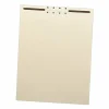 Smead File Backs With Fasteners, Letter Size, Manila, Box Of 100