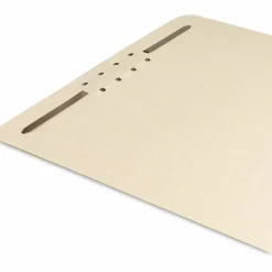Smead File Backs With Fasteners, Letter Size, Manila, Box Of 100