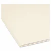 Smead File Folders, 1/3 Cut, Legal Size, Right Tab Cut, Manila, Box Of 100