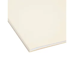 Smead Interior Folders, 1/3 Cut, Letter Size, Manila, Box Of 100