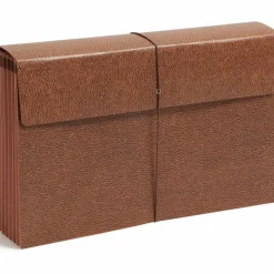 Smead Leather-Like Expanding Wallet, Legal Size, 5 1/4