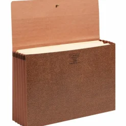 Smead Leather-Like Expanding Wallet, Legal Size, 5 1/4