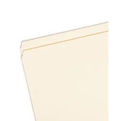 Smead Manila File Folders, Legal Size, Straight Cut, Pack Of 100