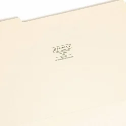 Smead Manila File Folders, Legal Size, 1/3 Cut, Pack Of 100 (15330)