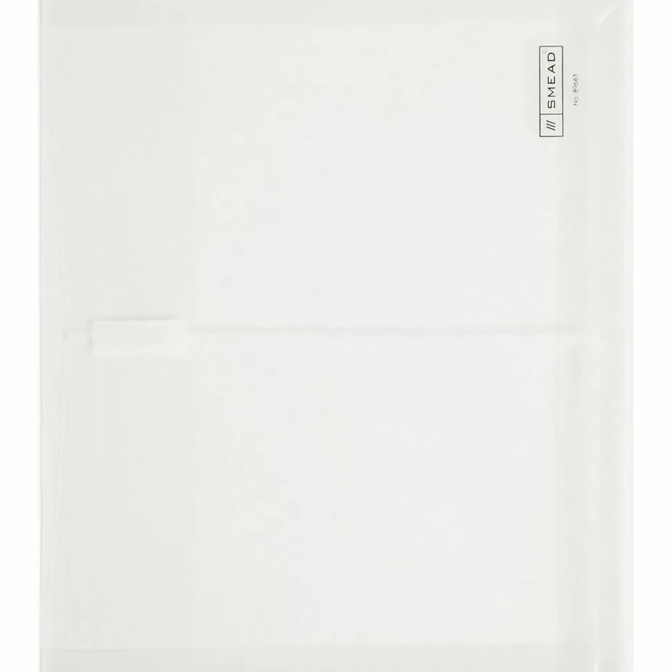 Smead Poly Envelopes, Letter Size, Side Opening, Clear, Pack Of 5