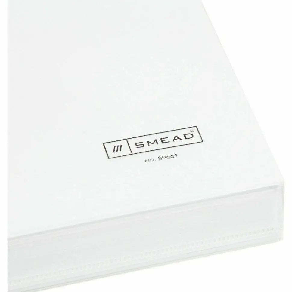 Smead Poly Envelopes, Letter Size, Side Opening, Clear, Pack Of 5