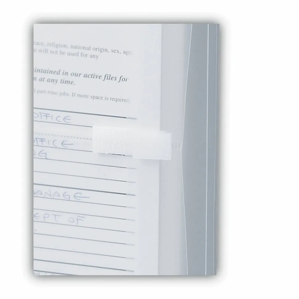 Smead Poly Envelopes, Letter Size, Side Opening, Clear, Pack Of 5