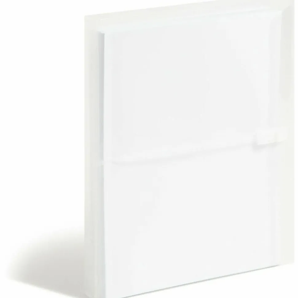 Smead Poly Envelopes, Letter Size, Side Opening, Clear, Pack Of 5