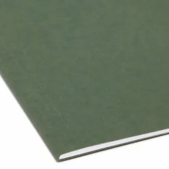 Smead Premium-Quality Hanging Folders, 1/5-Cut Tabs, Letter Size, Standard Green, Pack Of 25 Folders