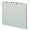 Smead Preprinted Pressboard 1-31 Daily File Guide, Letter Size, 100% Recycled, Gray/Green