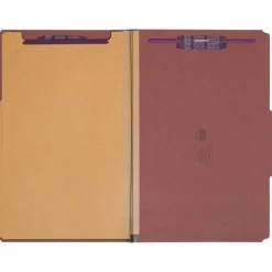 Smead Pressboard Classification Folders, 2/5-Cut Tab, Expands 2