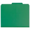 Smead Pressboard Colored Classification Folders, 2" Capacity, Green, Box Of 10 - 14063