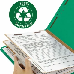 Smead Pressboard Colored Classification Folders, 2