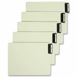 Smead Pressboard End-Tab Guides, A-Z, Vertical, 9 1/2