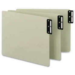 Smead Pressboard End-Tab Guides, A-Z, Vertical, 9 1/2