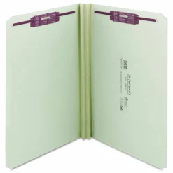 Smead Pressboard Fastener Folders With SafeSHIELD Coated Fasteners, 2