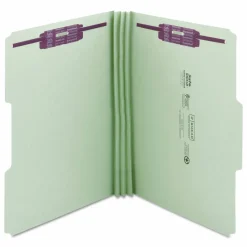 Smead Pressboard Fastener Folders With SafeSHIELD Fasteners, 3