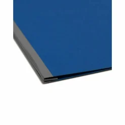 Smead Pressboard Report Covers, Letter Size (8 1/2" x 11"), 60% Recycled, Dark Blue