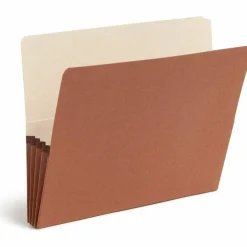 Smead Redrope End-Tab File Pockets, Letter Size, 3 1/2