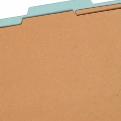 Smead SafeSHIELD 2/5 Tab Cut Letter Recycled Classification Folder