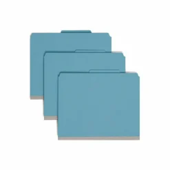Smead SafeSHIELD 2/5 Tab Cut Letter Recycled Classification Folder