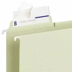 Smead Seal And View Clear Tab Label Protectors, CLL, 3 1/2" x 1 11/16", Box Of 100