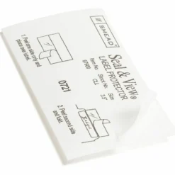 Smead Seal And View Clear Tab Label Protectors, CLL, 3 1/2