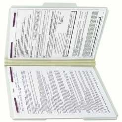Smead 1/3 Tab Cut Legal Recycled Fastener Folder