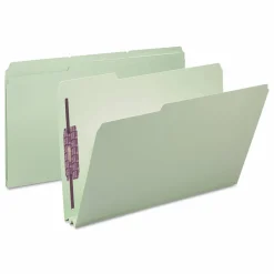 Smead 1/3 Tab Cut Legal Recycled Fastener Folder